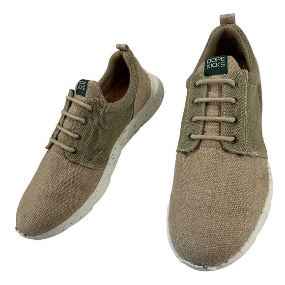 Dope Kicks￼ Waterproof Hemp Sneakers Men’s Size 11 - Picture 2 of 10